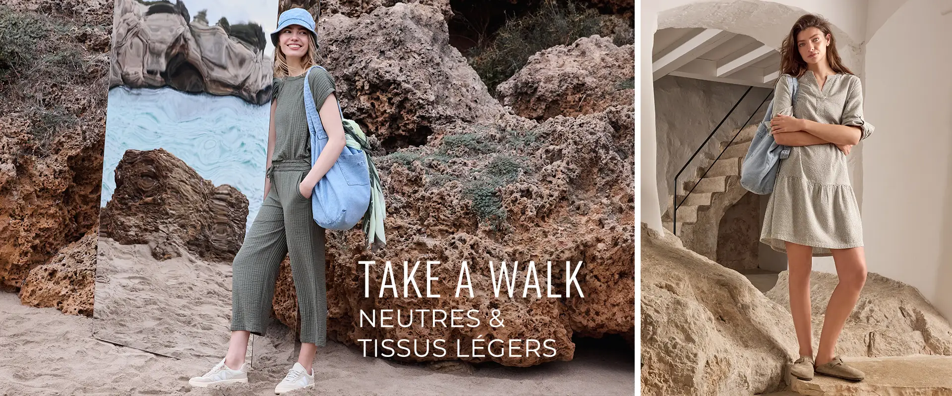 Take a Walk Neutres & Tissus légers