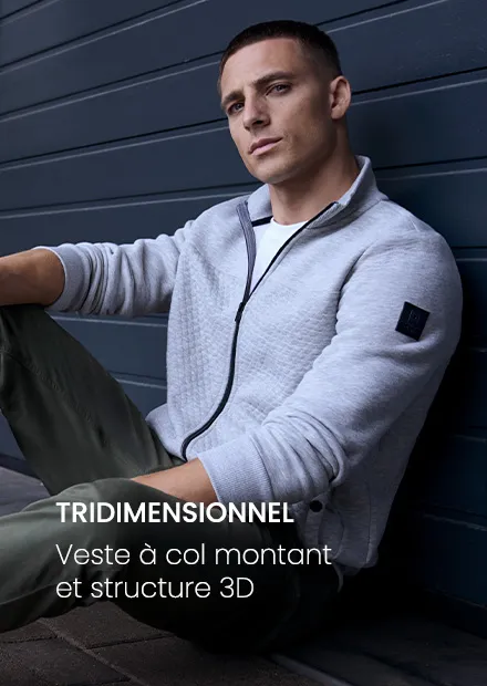 Veste à col montant