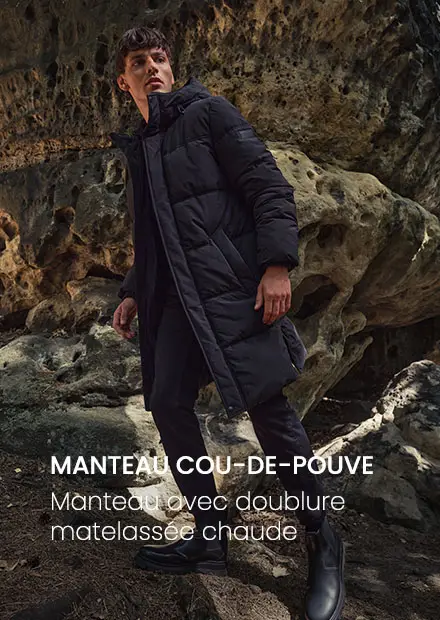 Manteau cou-de-pouve