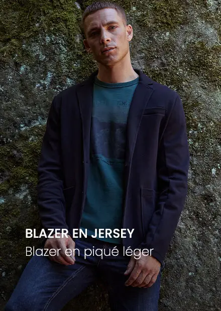 Blazer en Jersey