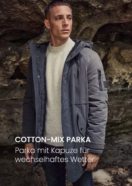 Cotton-Mix Parka